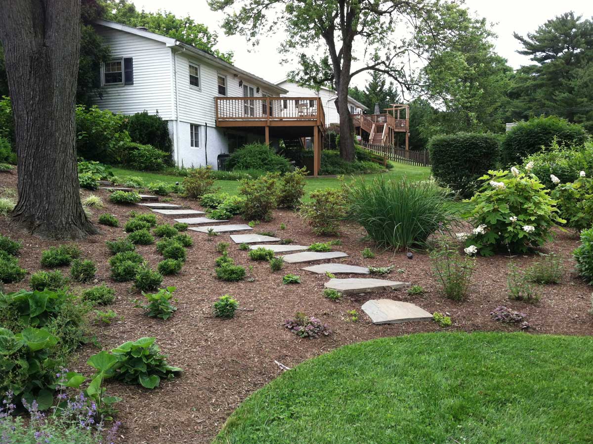 Garden-and-pathway-installation